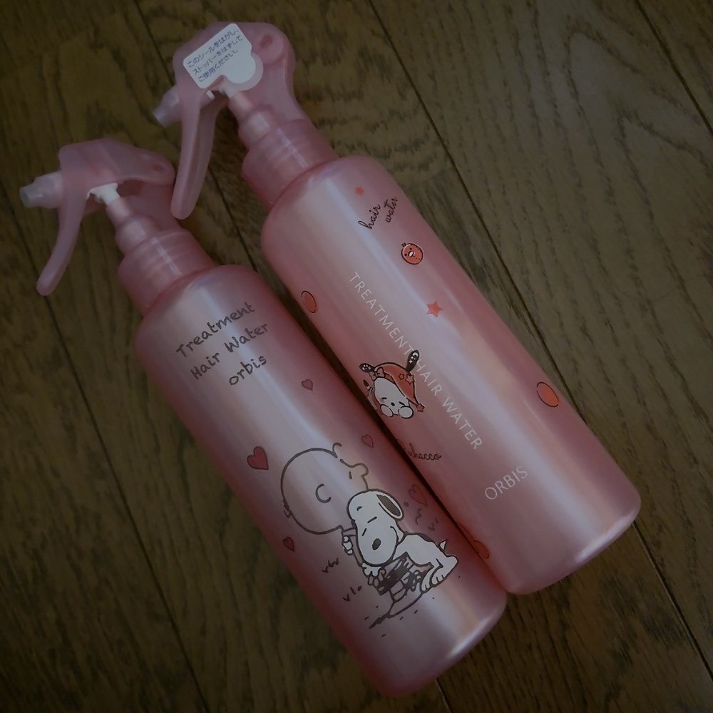トリートメントヘアウォーター 限定ボトル 180ml（ポコチャ）/オルビス/アウトバストリートメントを使ったクチコミ（1枚目）