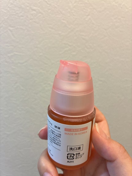 リブラッシュ モモ濃縮マウスウォッシュ/Re:Brush/マウスウォッシュ・スプレーを使ったクチコミ(6枚目)