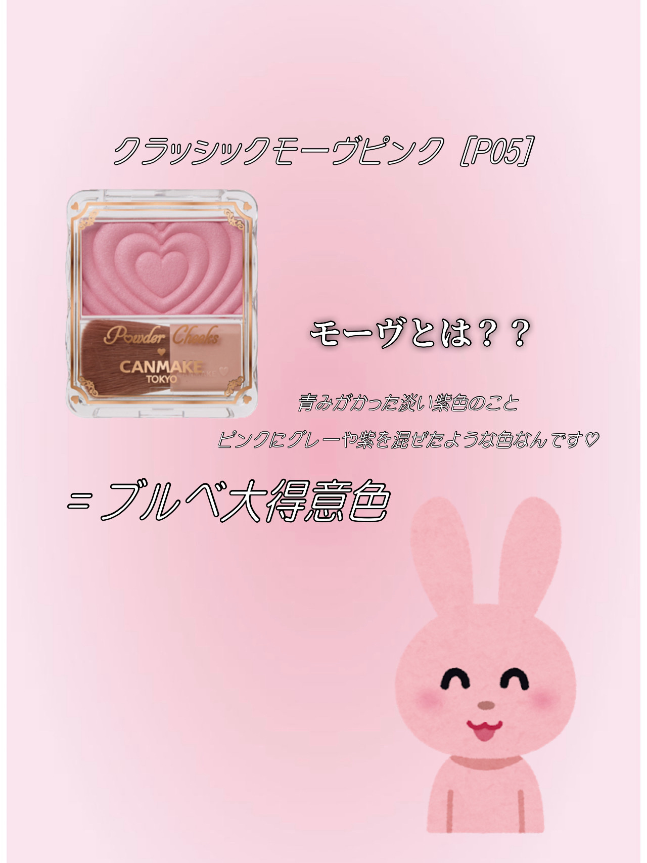 パウダーチークス/キャンメイク/パウダーチークを使ったクチコミ（2枚目）