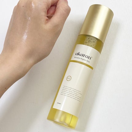 リンクルリペアミスト/akaran+/ミスト状化粧水を使ったクチコミ(4枚目)