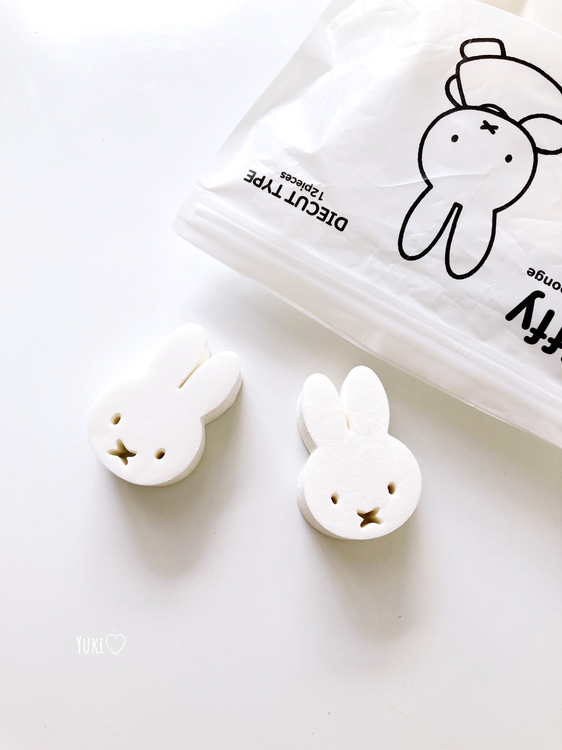 miffy ダイカットパフ /ミッフィー メイクアップシリーズ/パフ・スポンジを使ったクチコミ（2枚目）