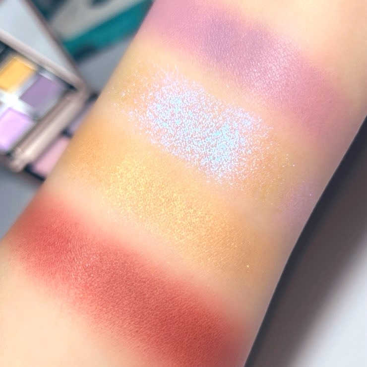 蝶影流光アイシャドウパレット/花西子/アイシャドウパレットを使ったクチコミ（2枚目）