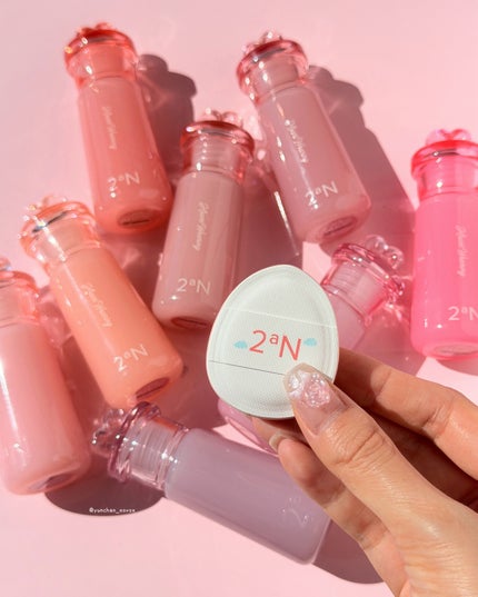 ハートウェアリングリキッドチーク/2aN/リキッドチークを使ったクチコミ(3枚目)