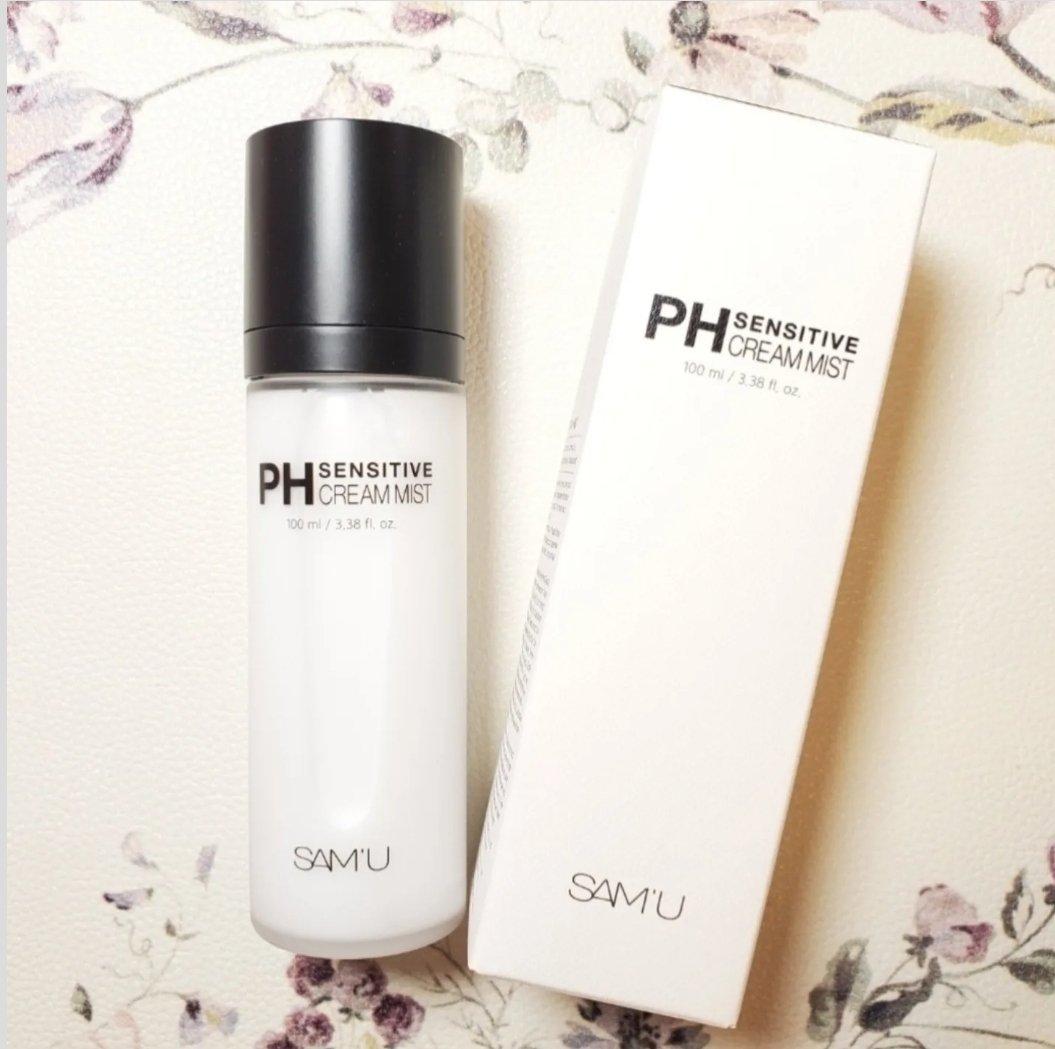 PHセンシティブクリームミスト/SAM'U/ミスト状化粧水を使ったクチコミ（1枚目）