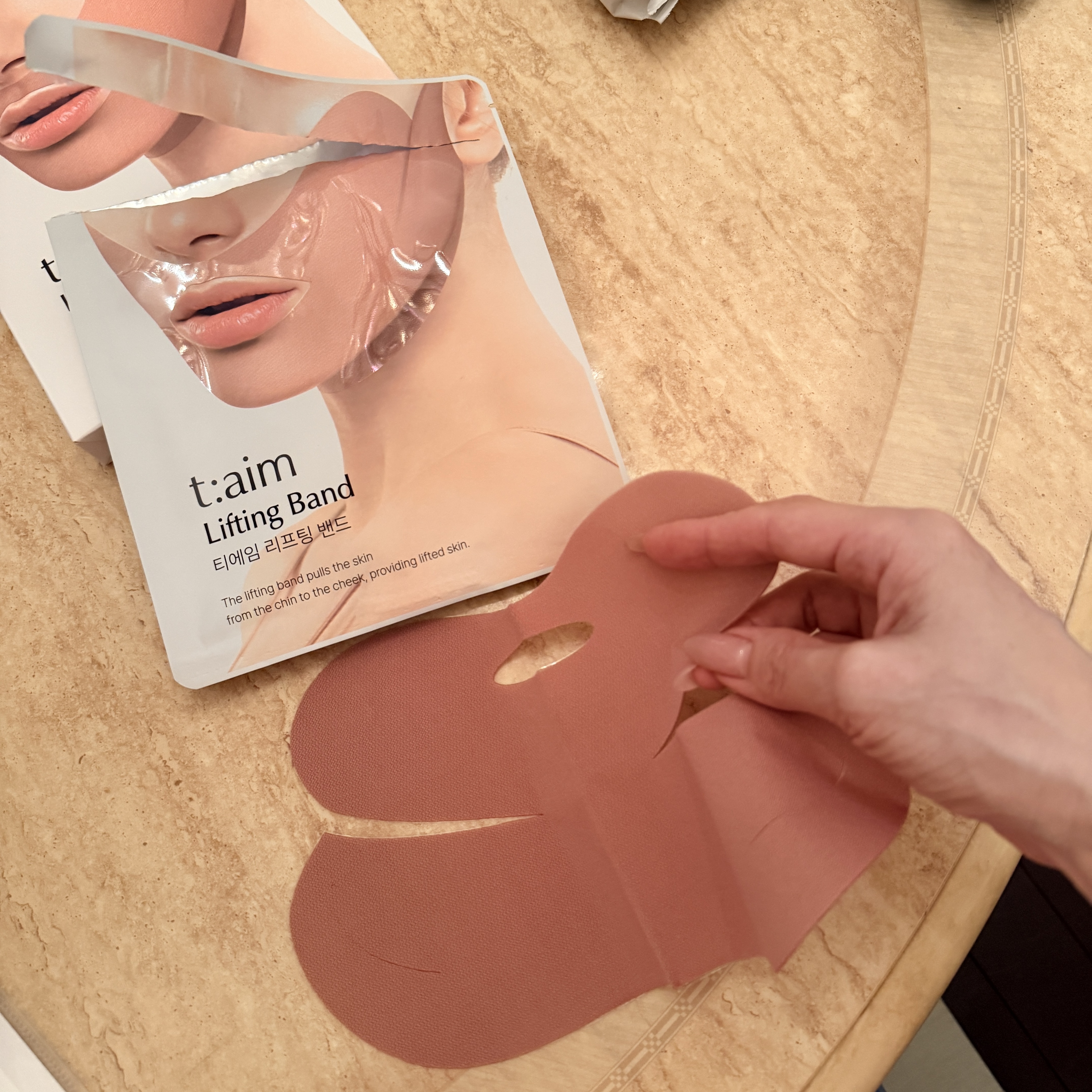 ティエイム Vバンド/t:aim/シートマスク・パックを使ったクチコミ（2枚目）