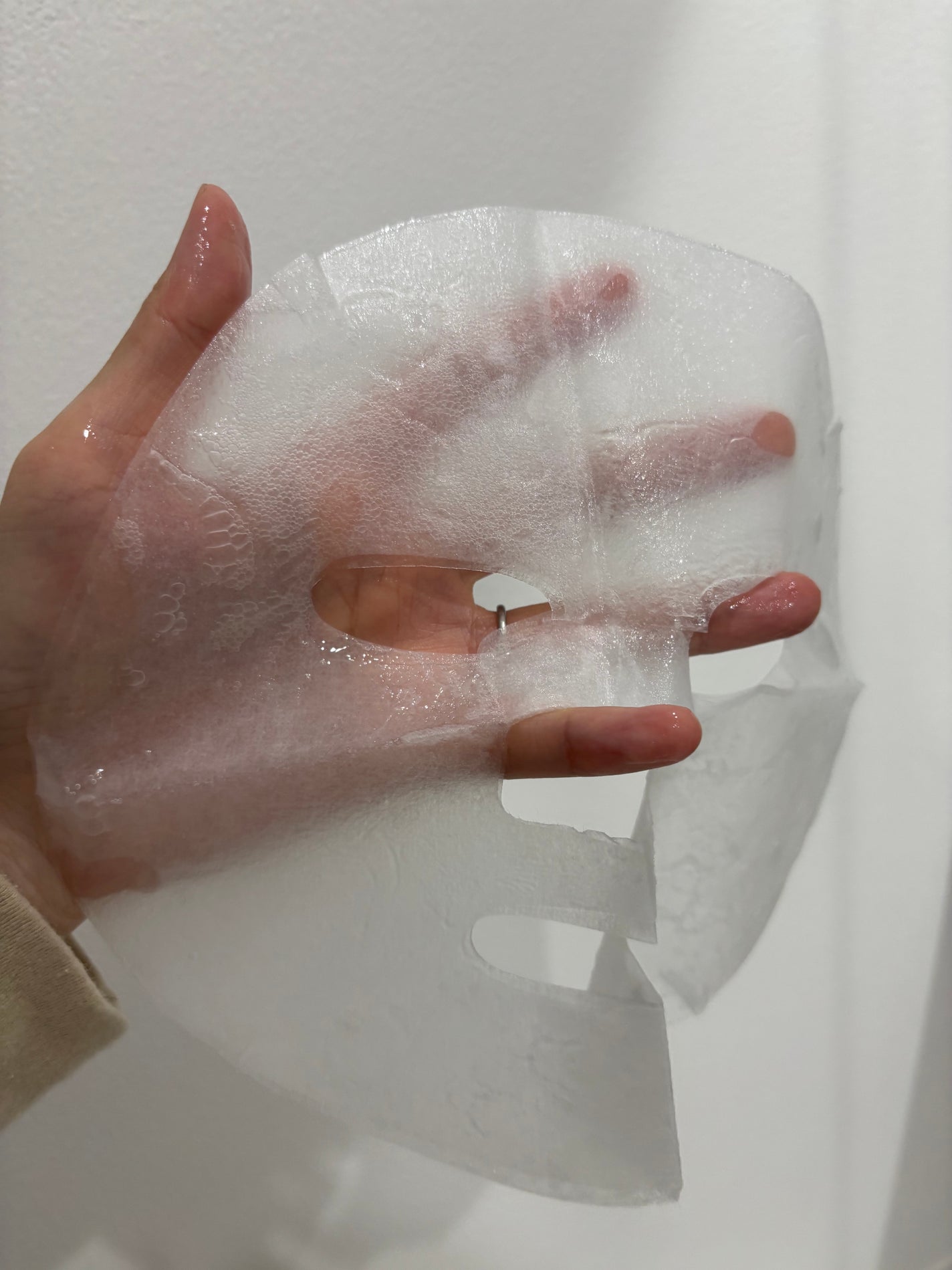 ホワイト ゼリー マッシュルーム エラトックス マスク/BYLIMU/シートマスク・パックを使ったクチコミ(4枚目)