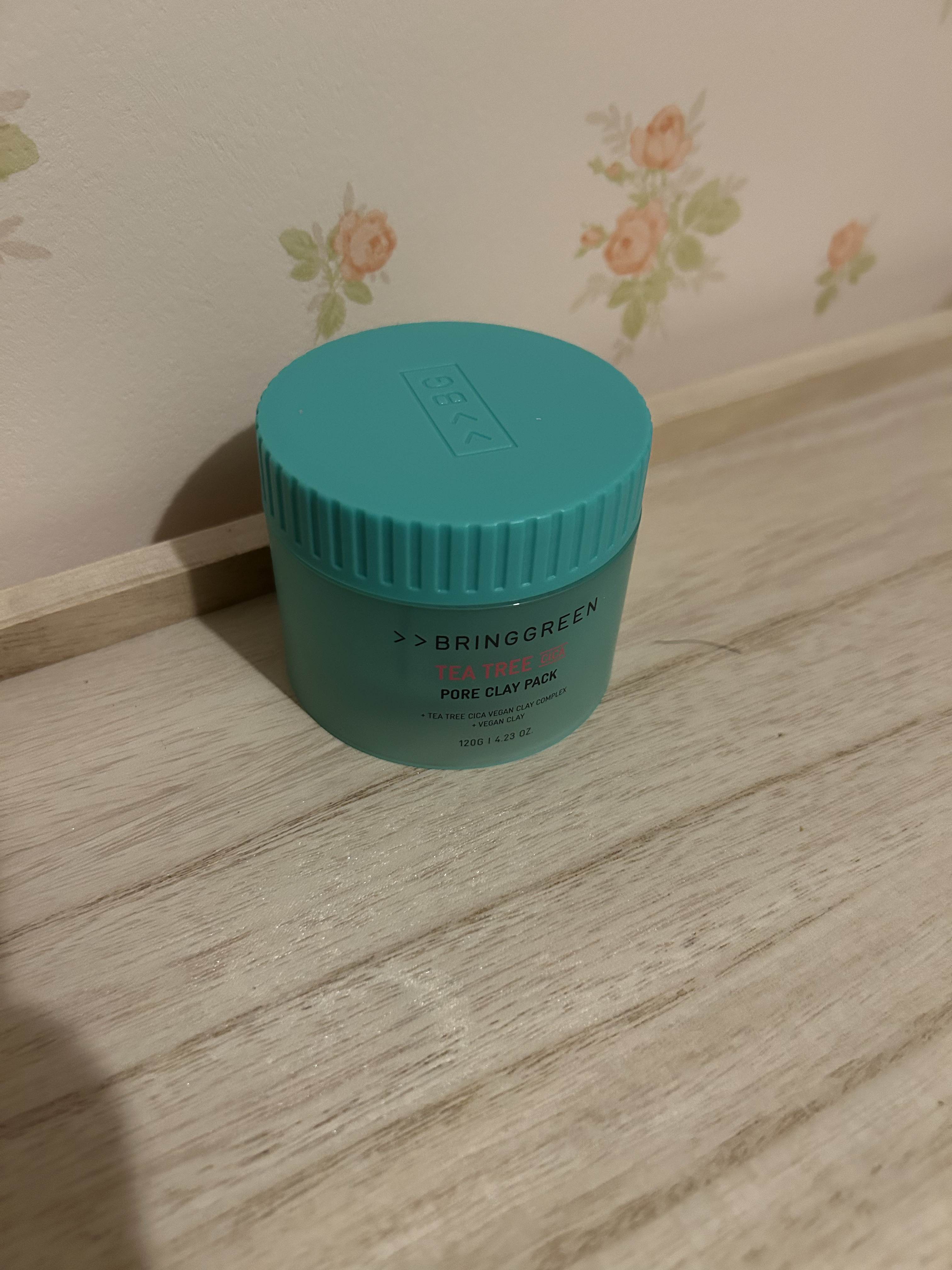 ティーツリーシカポアクレイパック/BRING GREEN/洗い流すパック・マスクを使ったクチコミ（3枚目）