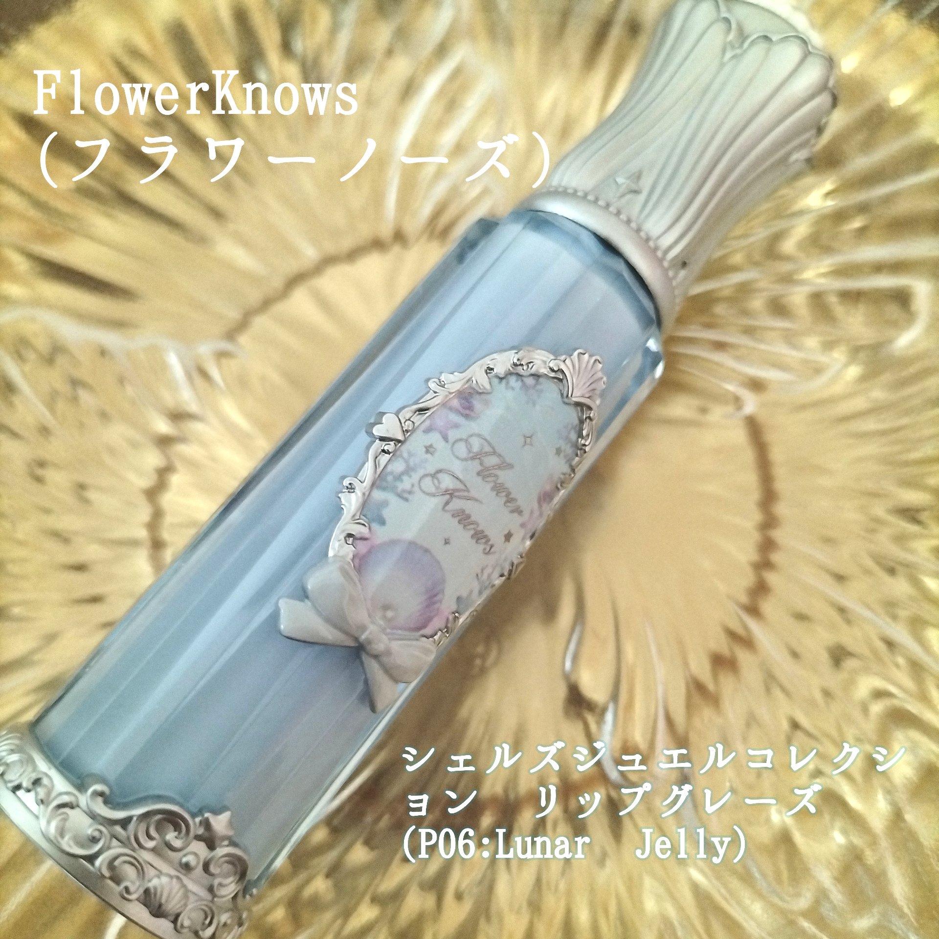 シェルズジュエルコレクション リップ グレーズ/FlowerKnows/口紅を使ったクチコミ（1枚目）