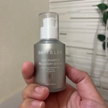 ヴィーガンナイアシンアミドリカバリーセラム/SKIN&LAB/美容液を使ったクチコミ(1枚目)
