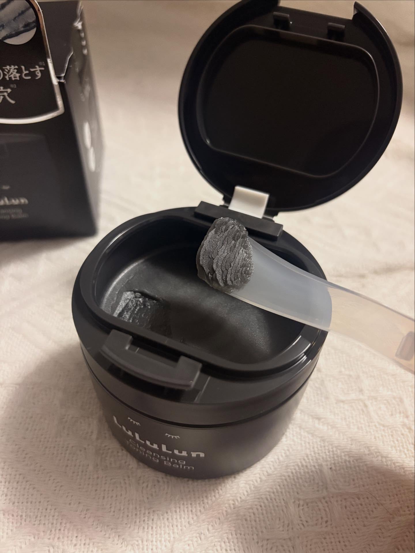 ルルルンクレンジング トーニングバーム CLEAR BLACK/ルルルン/クレンジングバームを使ったクチコミ（2枚目）