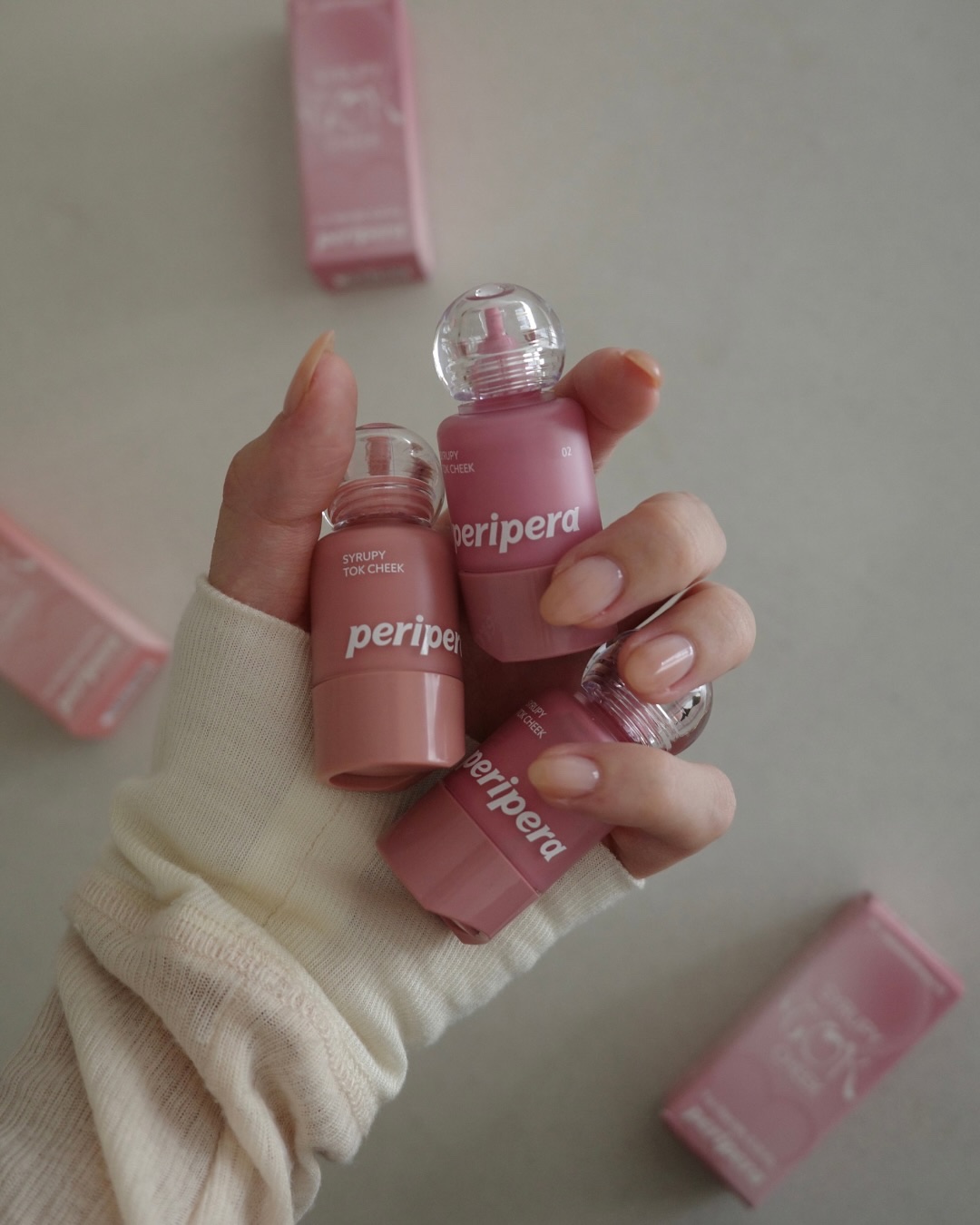 ペリペラ シロッピー トック チーク/PERIPERA/リキッドチークを使ったクチコミ（1枚目）