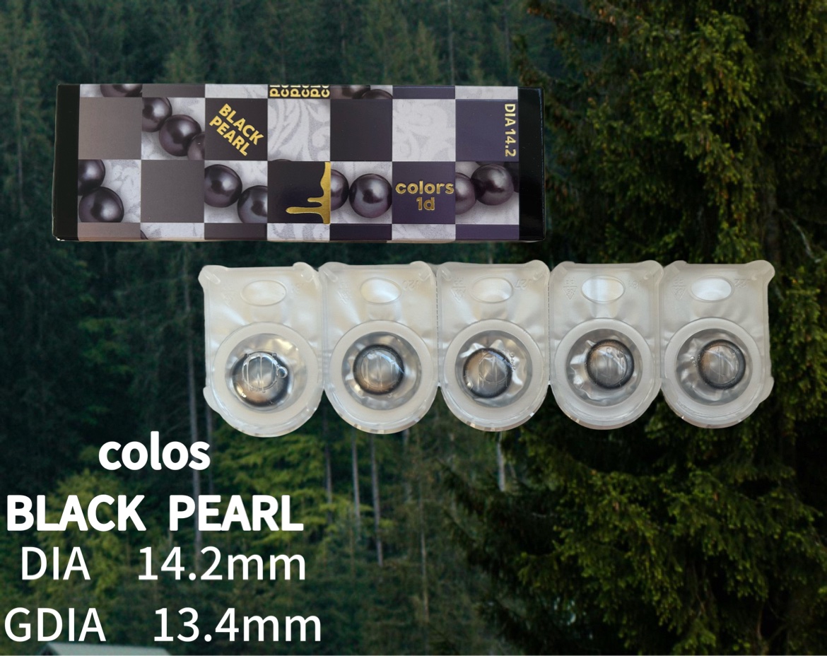 colors 1day ブラックパール/colors/ワンデー（１DAY）カラコンを使ったクチコミ（2枚目）