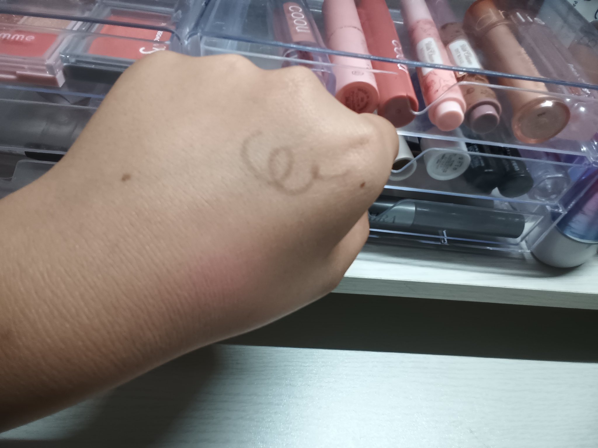 &. Wチャーム リップバーム/DAISO/リップバームを使ったクチコミ（2枚目）