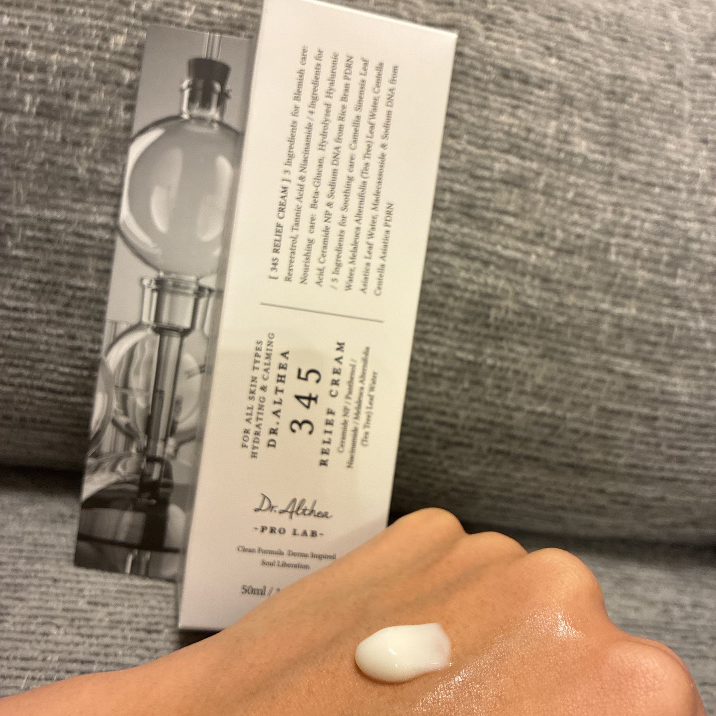 345リリーフクリーム/Dr.Althea/フェイスクリームを使ったクチコミ(2枚目)