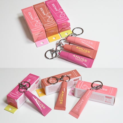 ケア/ティントバームキーリング/AMUSE/リップグロスを使ったクチコミ(8枚目)