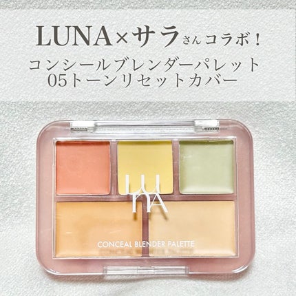 コンシールブレンダーパレット/LUNA/パレットコンシーラーを使ったクチコミ(2枚目)