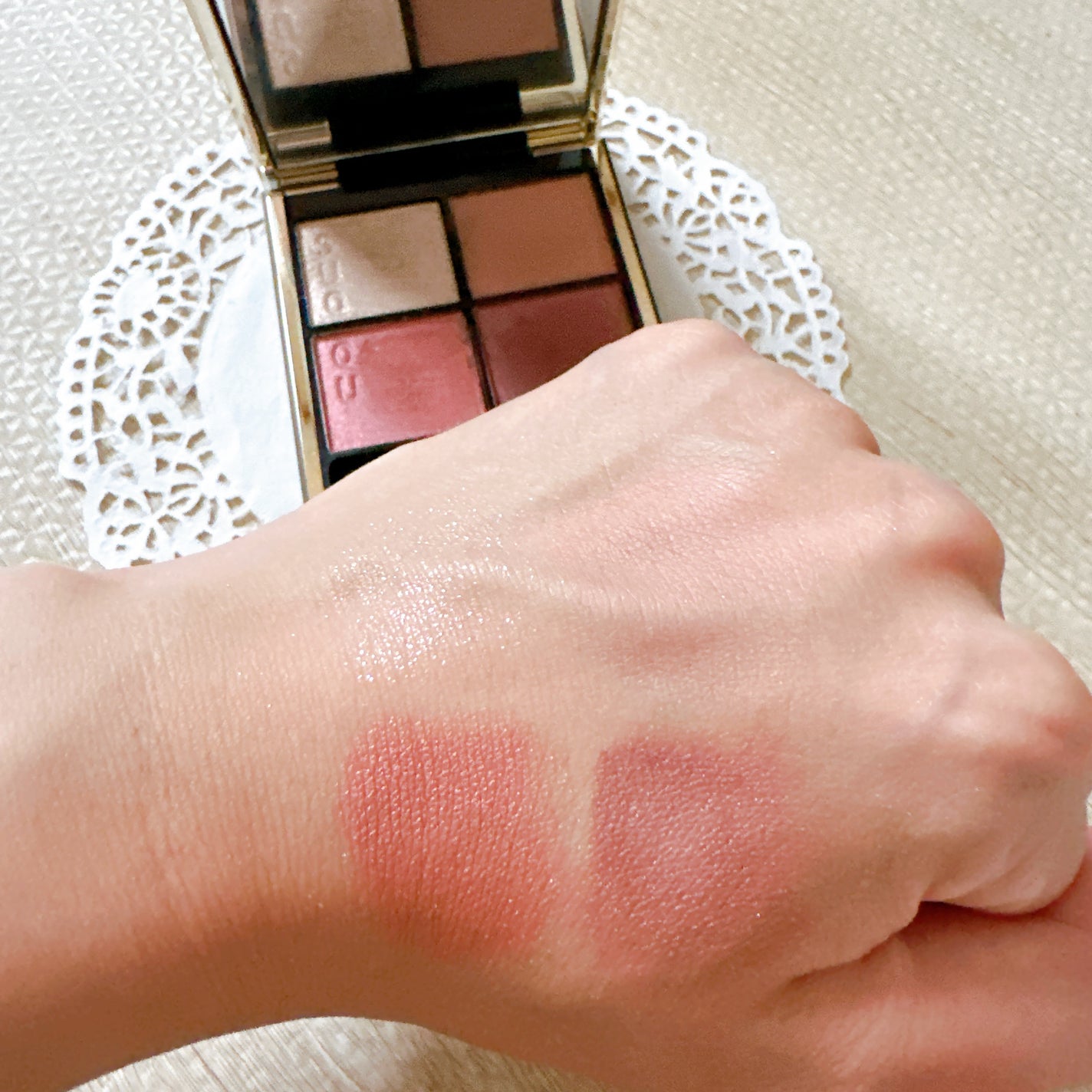 シグニチャー カラー アイズ/SUQQU/アイシャドウパレットを使ったクチコミ(4枚目)