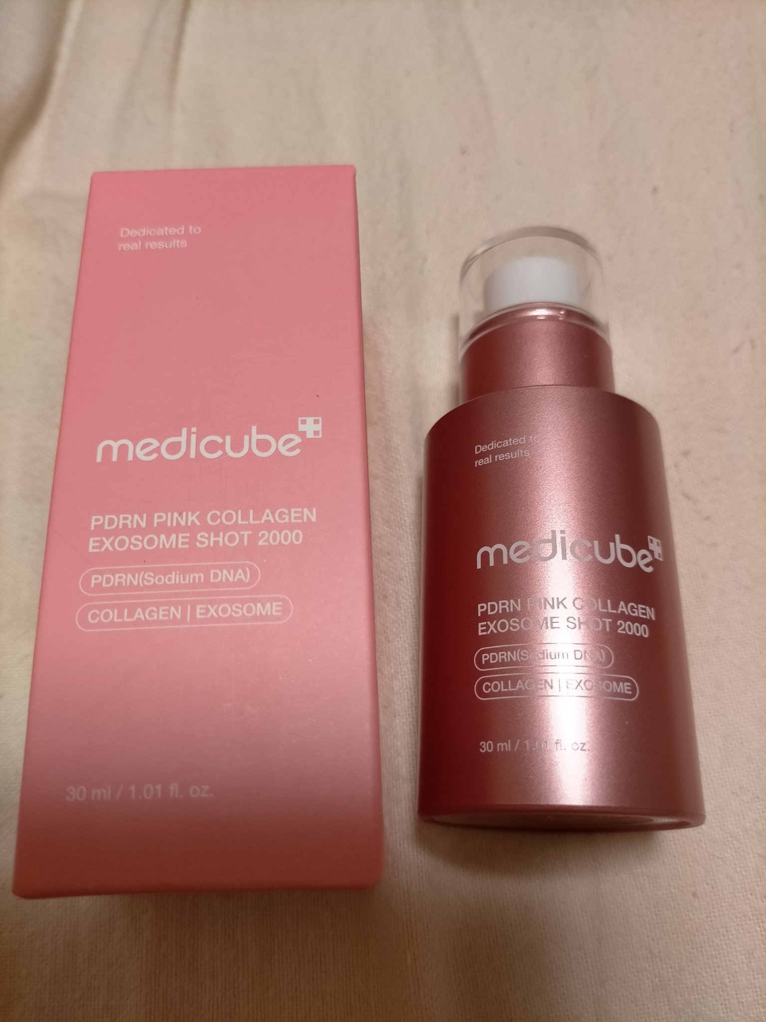 PDRNピンクエクソソームショット2000/MEDICUBE/美容液を使ったクチコミ（1枚目）