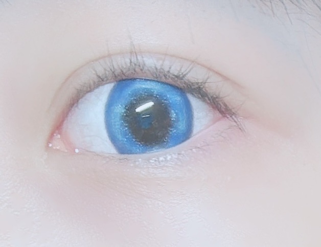 メロウワンデー/Etia./ワンデー（１DAY）カラコンを使ったクチコミ（3枚目）