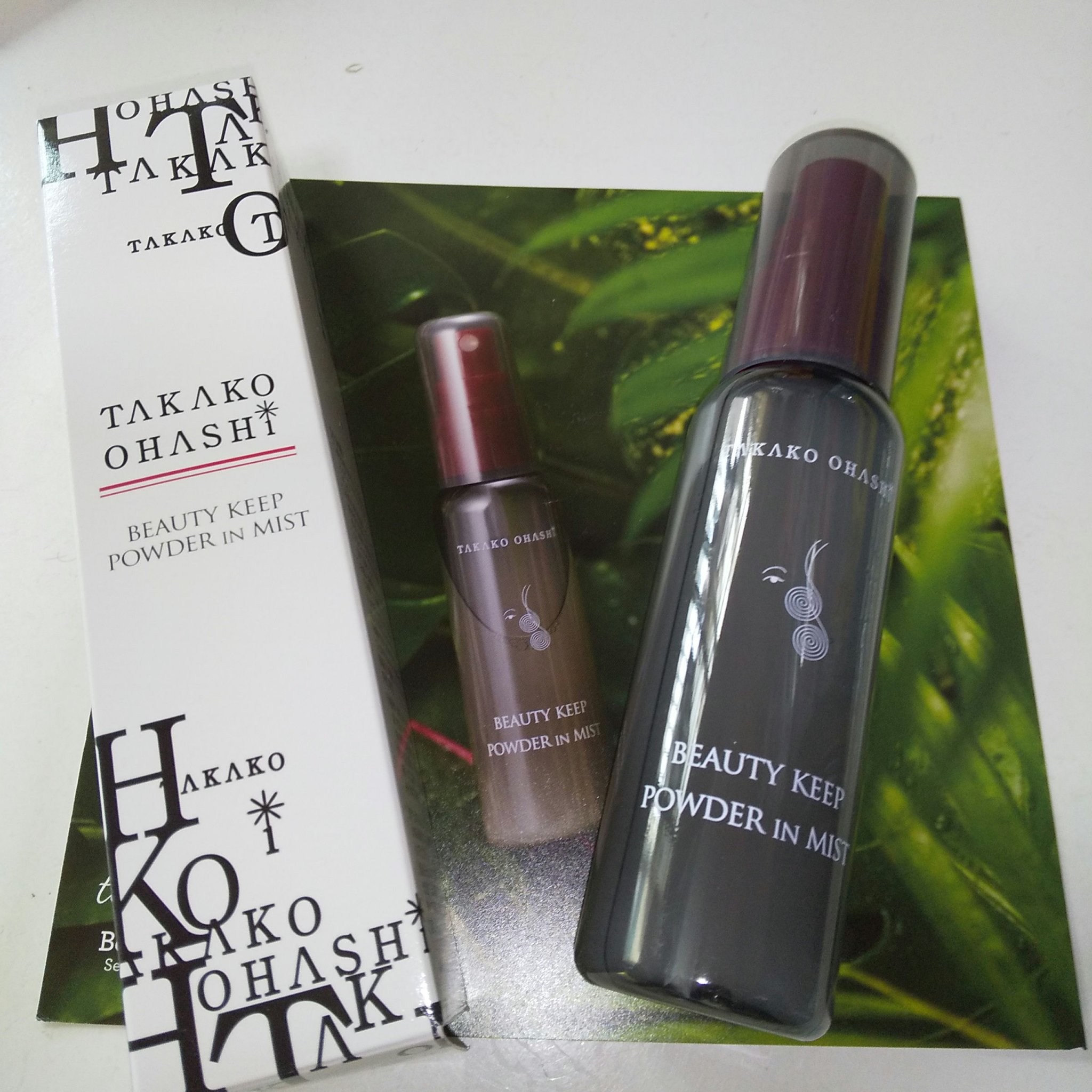 ビューティーキープパウダーインミスト/TAKAKO OHASHI/ミスト状化粧水を使ったクチコミ（1枚目）