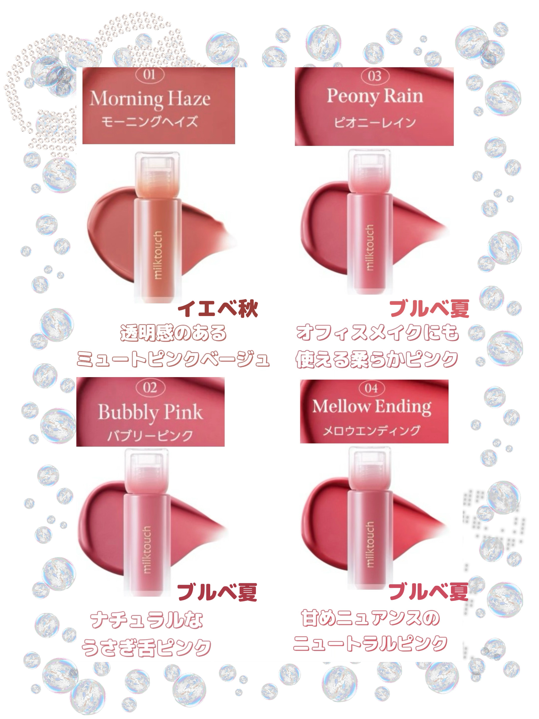 デューステインシアーリップグロス/Milk Touch/リップグロスを使ったクチコミ（2枚目）