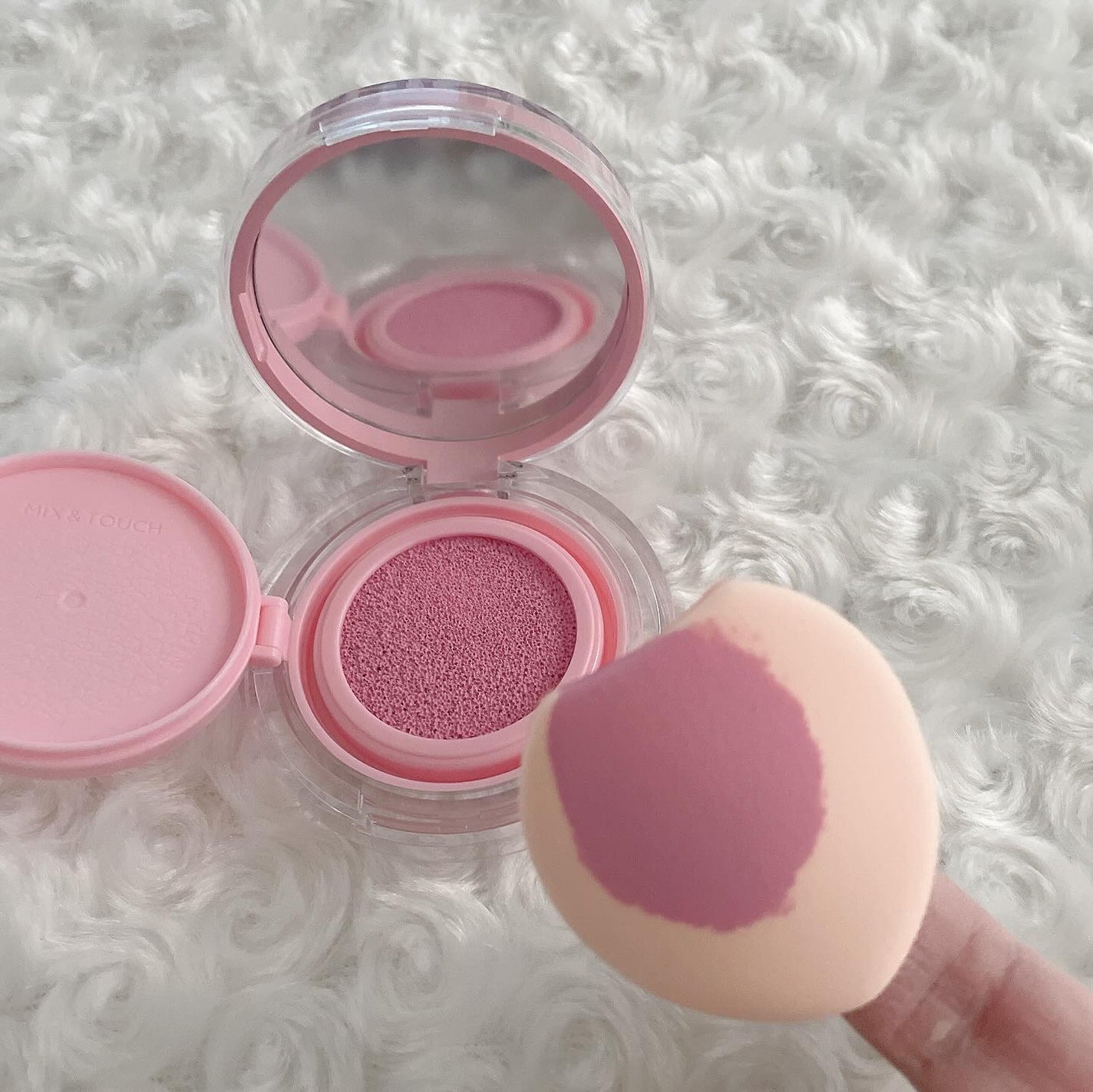 アーティストクッションブラッシュ/JUNG SAEM MOOL/リキッドチークを使ったクチコミ(4枚目)