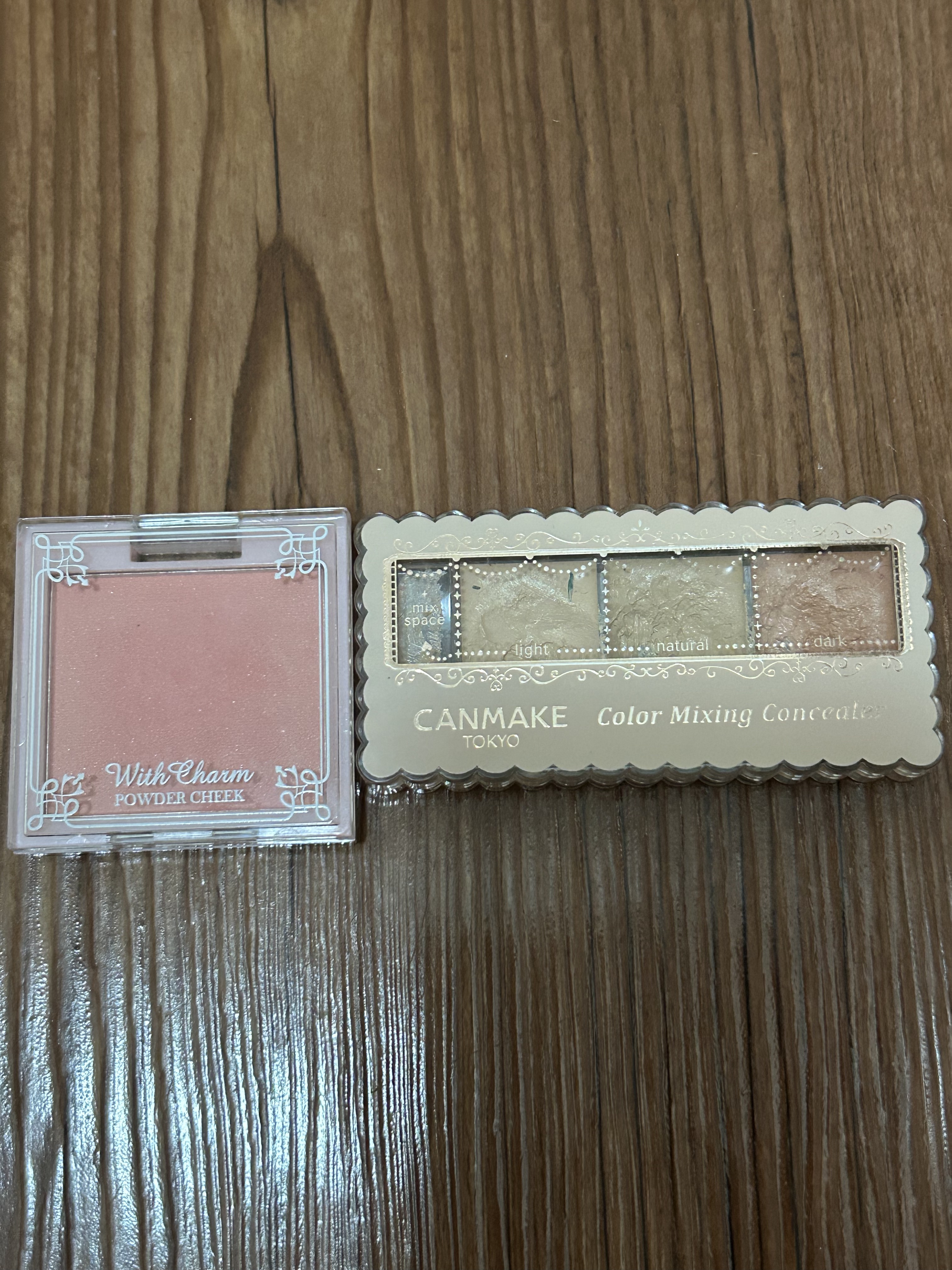 カラーミキシングコンシーラー/キャンメイク/パレットコンシーラーを使ったクチコミ（1枚目）