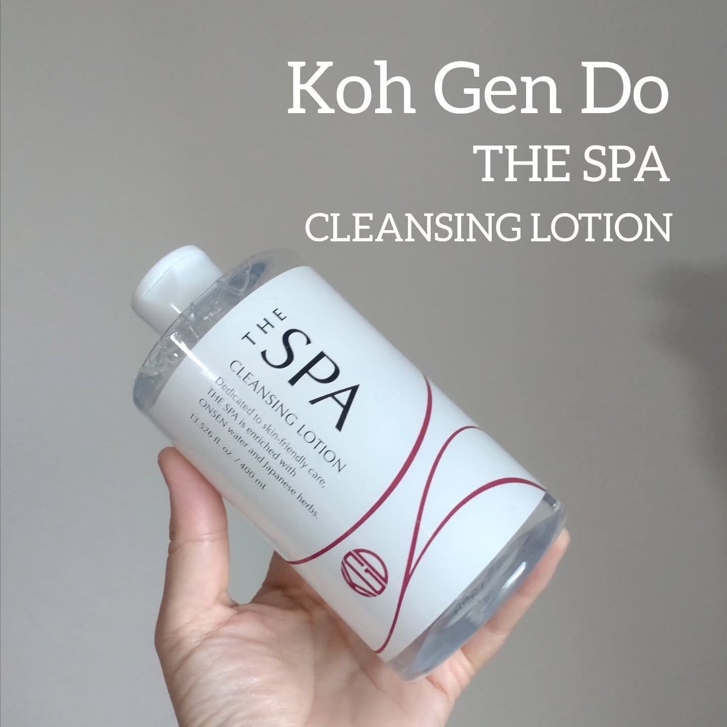 THE SPA クレンジングローション/Koh Gen Do/クレンジングウォーターを使ったクチコミ（1枚目）