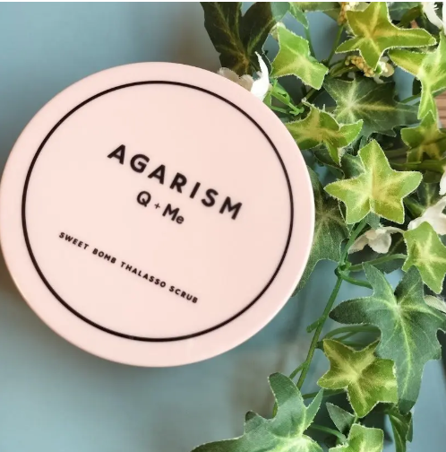 Q+Me スウィート ボム タラソ スクラブ/AGARISM/バスト・ヒップケアを使ったクチコミ（1枚目）