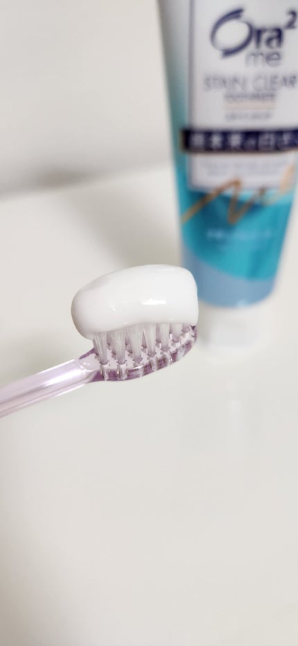 ステインクリア ペースト/オーラツー/歯磨き粉を使ったクチコミ(4枚目)