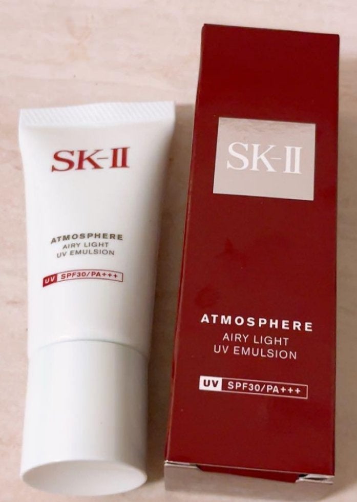 アトモスフィア エアリー ライト UV エマルジョン/SK-II/化粧下地を使ったクチコミ(1枚目)