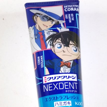 クリアクリーン クリアクリーンNEXDENTのクチコミ「コナン
────────────
#ハミガキ粉
#クリアクリーン
エクストラフレッシュ
#名.....」(1枚目)