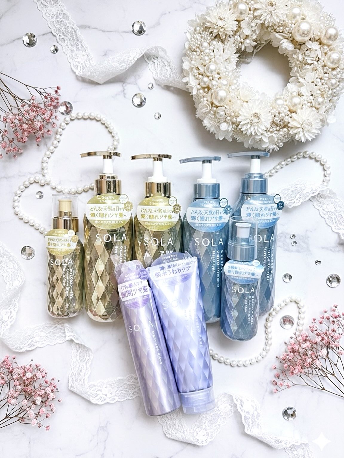 ソラ ウェザーケア クリスタル シャンプー/ヘアトリートメント モイストタイプ シャンプー詰め替え320ｍL/SOLA WEATHER CARE/市販シャンプーを使ったクチコミ（1枚目）