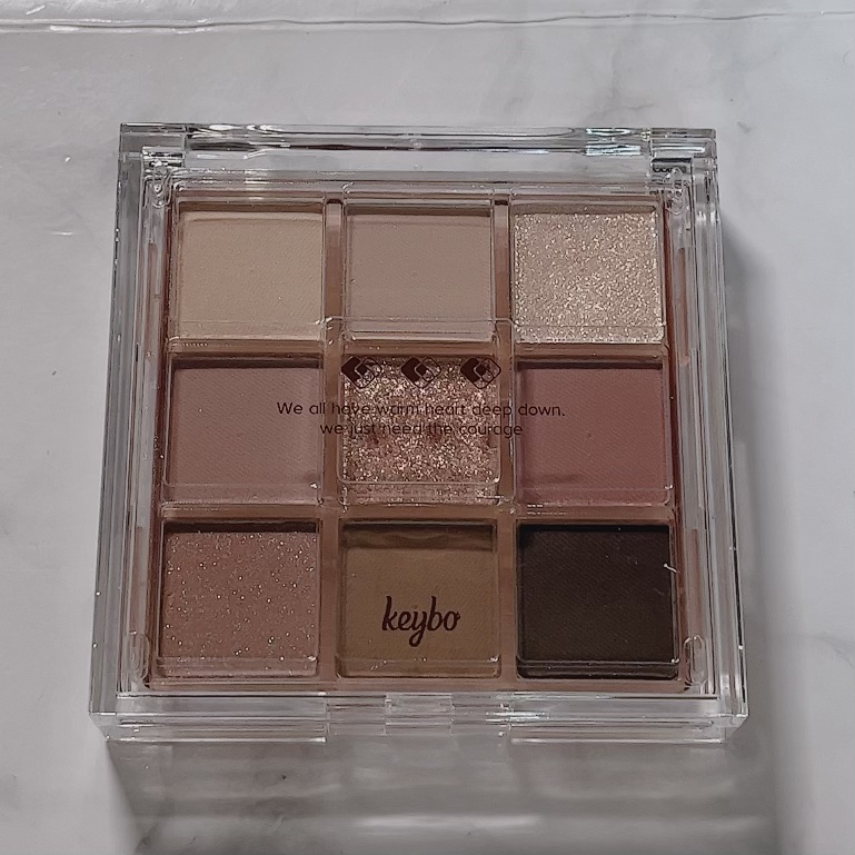 KEYBO FALL IN LOVE SHADOW PALETTE/keybo/アイシャドウパレットを使ったクチコミ（3枚目）
