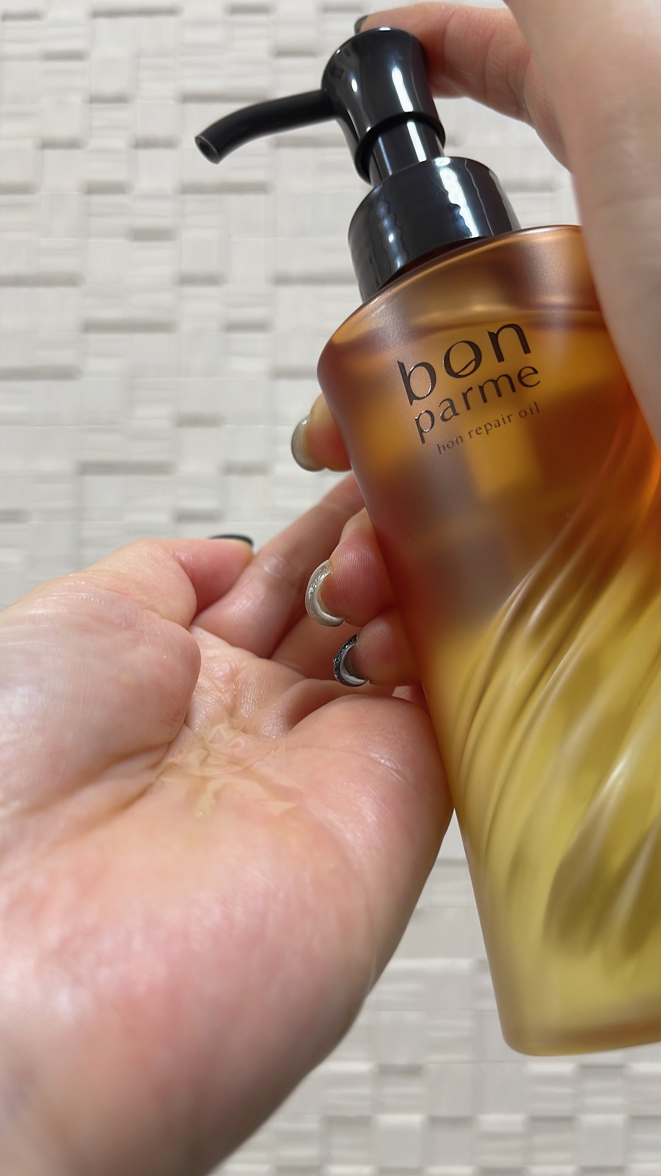 ボンリペア オイル ボンリペアオイル/bonparme/ヘアオイルを使ったクチコミ（1枚目）