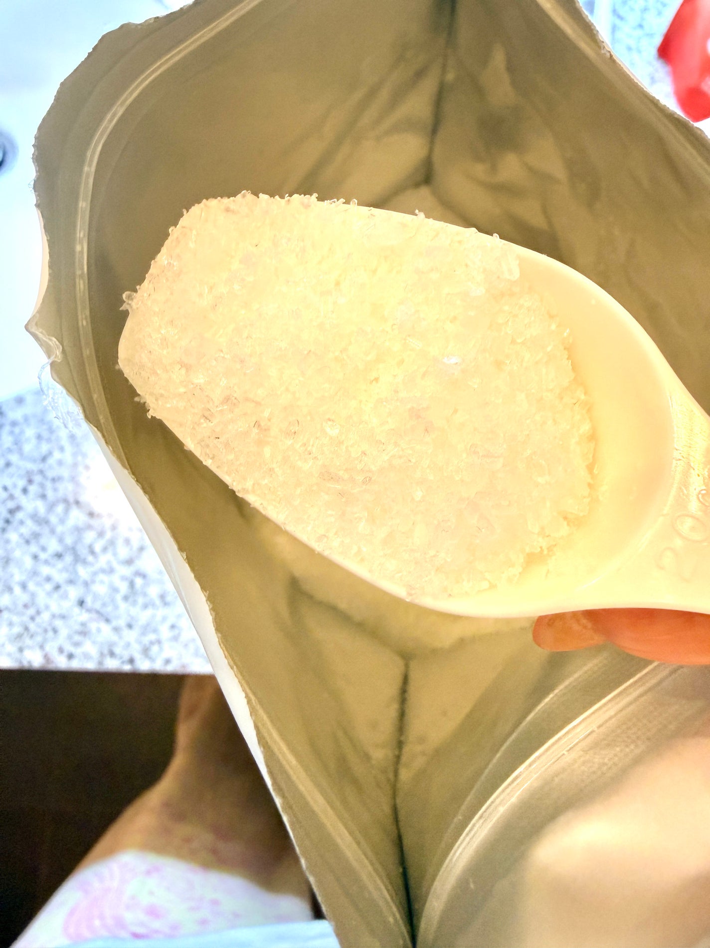 Epsom Salt (エプソムソルト) 国産(岡山県産)/EARTH CONSCIOUS (アースコンシャス)/無機塩系入浴剤を使ったクチコミ(2枚目)