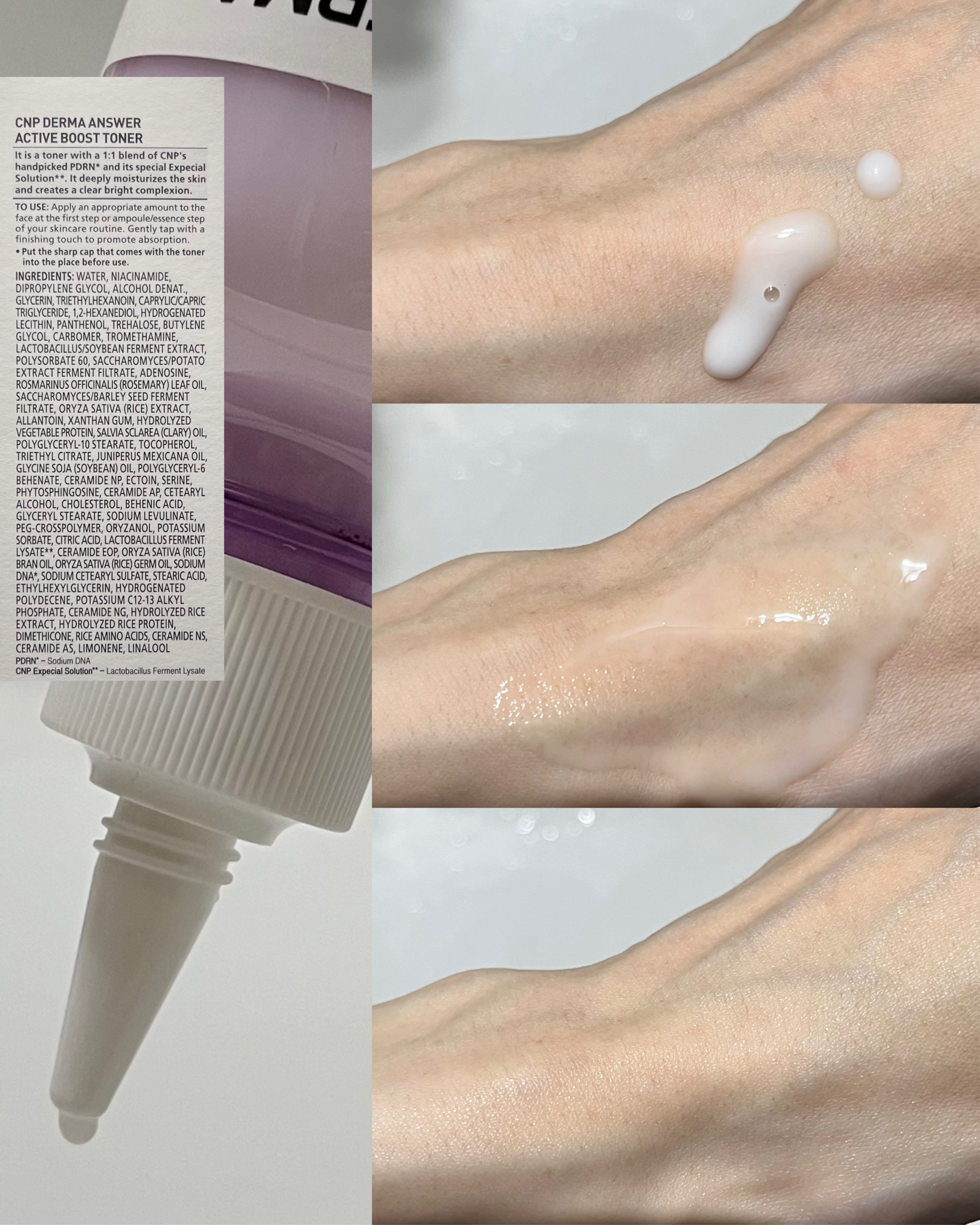 ダーマアンサーPDRNトナー/CNP Laboratory/化粧水を使ったクチコミ（3枚目）