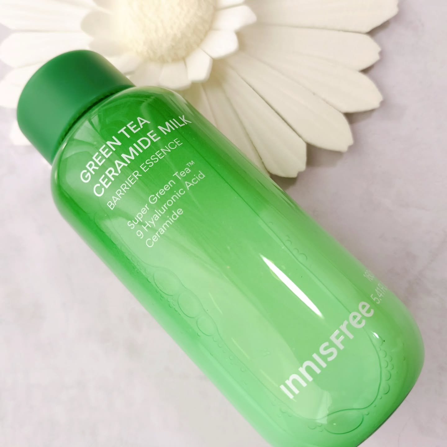 グリーンティー セラミド ミルク エッセンストナー/innisfree/化粧水を使ったクチコミ（1枚目）