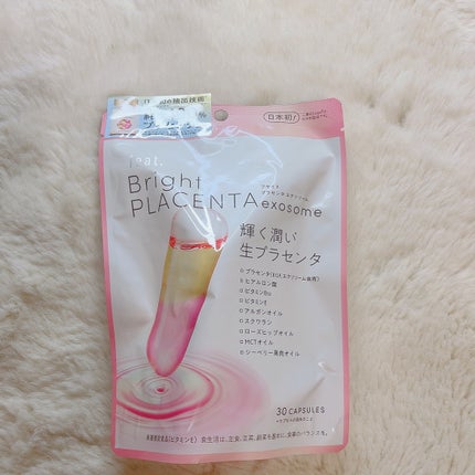 フィート ブライト プラセンタ エクソソーム【栄養機能食品 (ビタミンE)】/Feat./美容サプリメントを使ったクチコミ(2枚目)