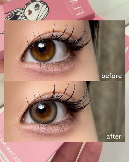 FLANMY 1day/FLANMY/ワンデー(1DAY)カラコンを使ったクチコミ(3枚目)