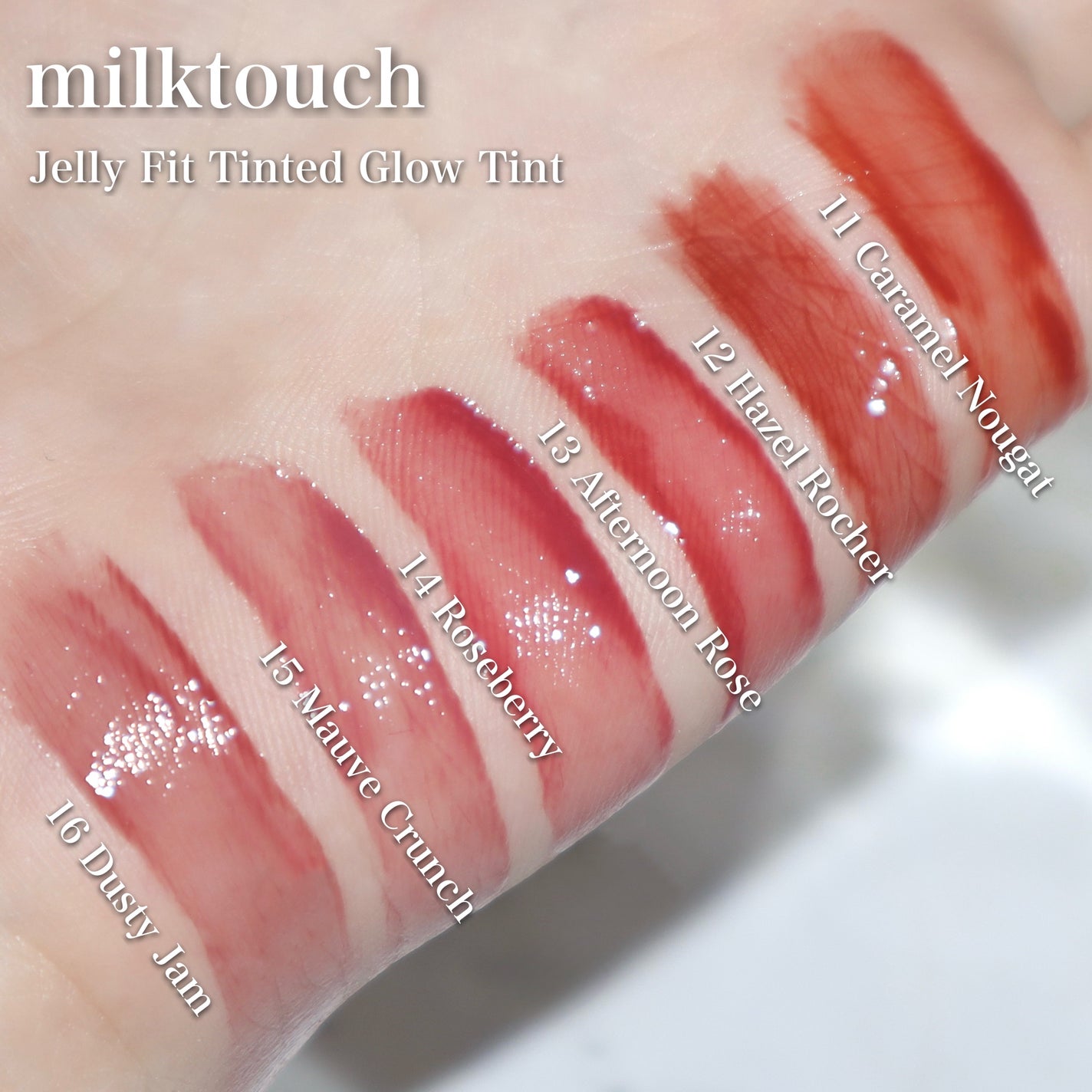 ジェリーフィットティンティッドグロウティント/Milk Touch/リップティントを使ったクチコミ(3枚目)