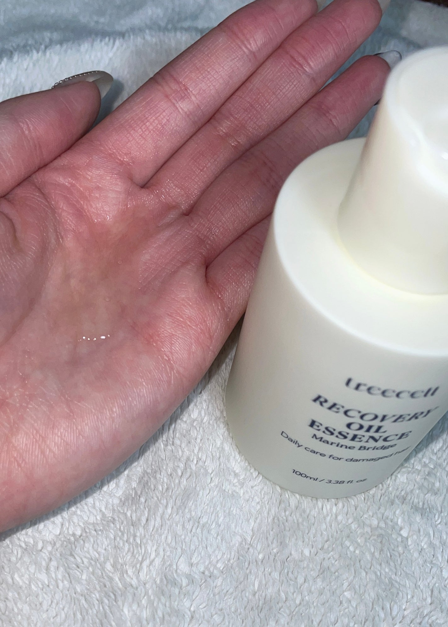 リカバリー オイルエッセンス/treecell/アウトバストリートメントを使ったクチコミ(3枚目)