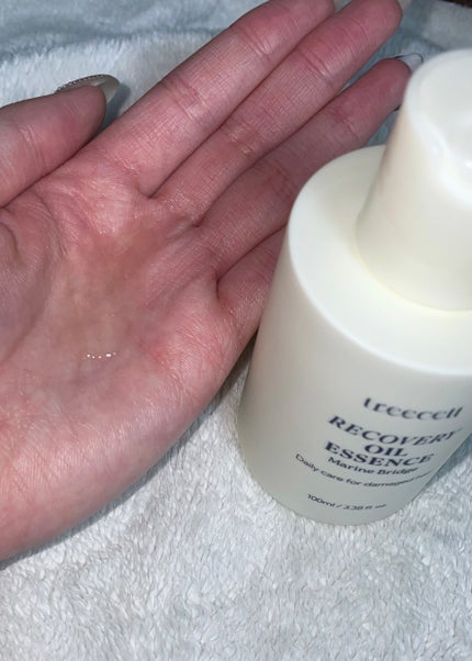 リカバリー オイルエッセンス/treecell/アウトバストリートメントを使ったクチコミ(3枚目)