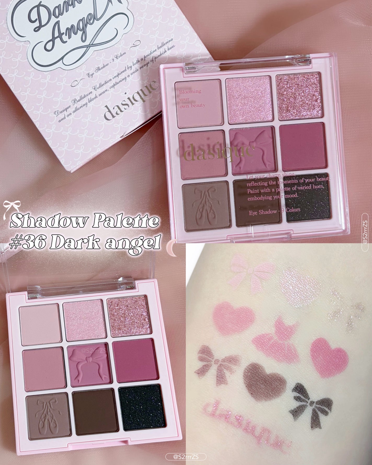 シャドウパレット/dasique/アイシャドウパレットを使ったクチコミ(2枚目)