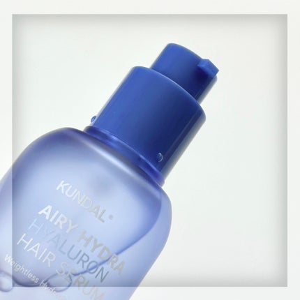 ヒアルロンエアリーヘアセラム/KUNDAL/アウトバストリートメントを使ったクチコミ(3枚目)