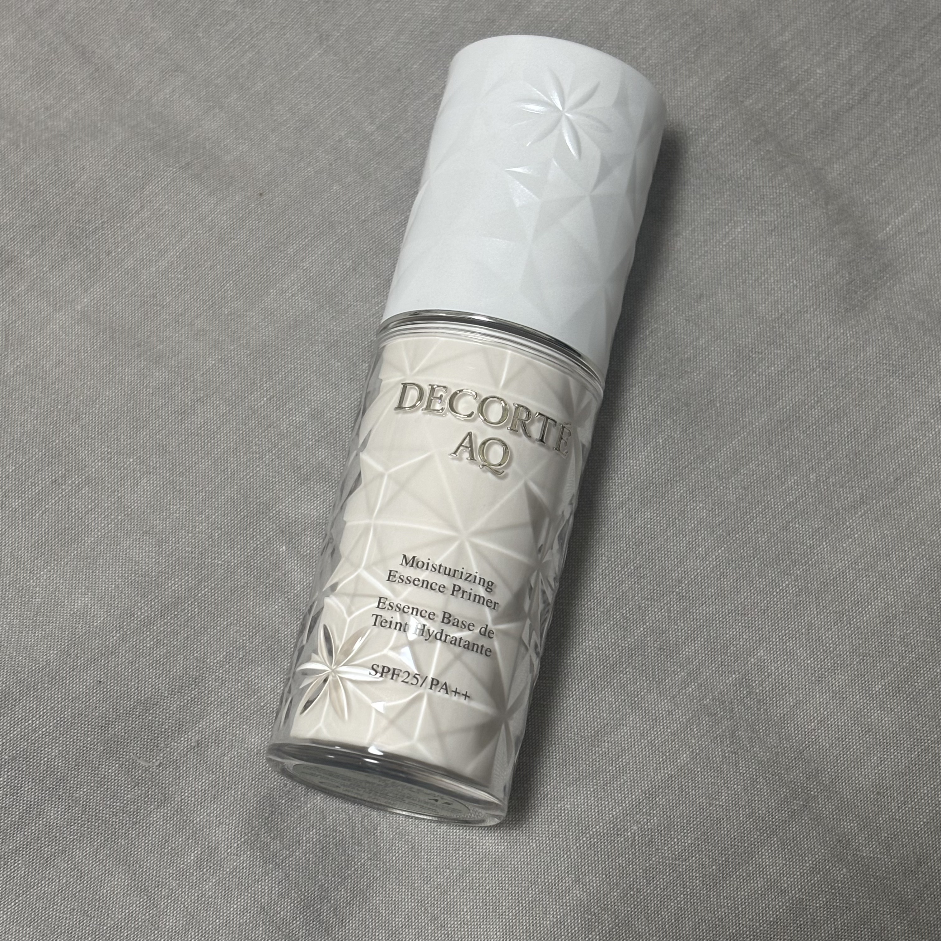 Moon🌙のクチコミ「DECORTÉ AQ エッセンス グロウ プライマー
サンプルないから買うの結構迷ってたけど、.....」（1枚目）