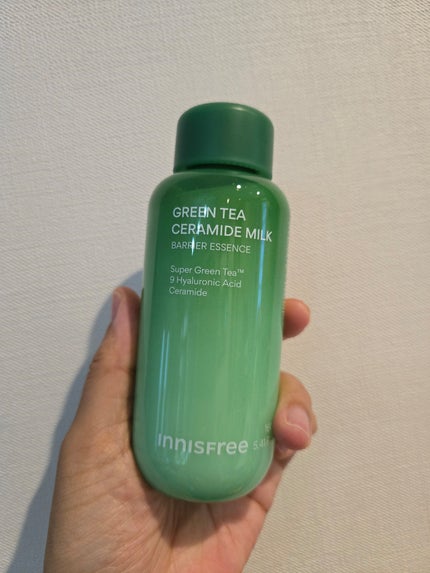 グリーンティー セラミド ミルク エッセンストナー/innisfree/化粧水を使ったクチコミ(2枚目)