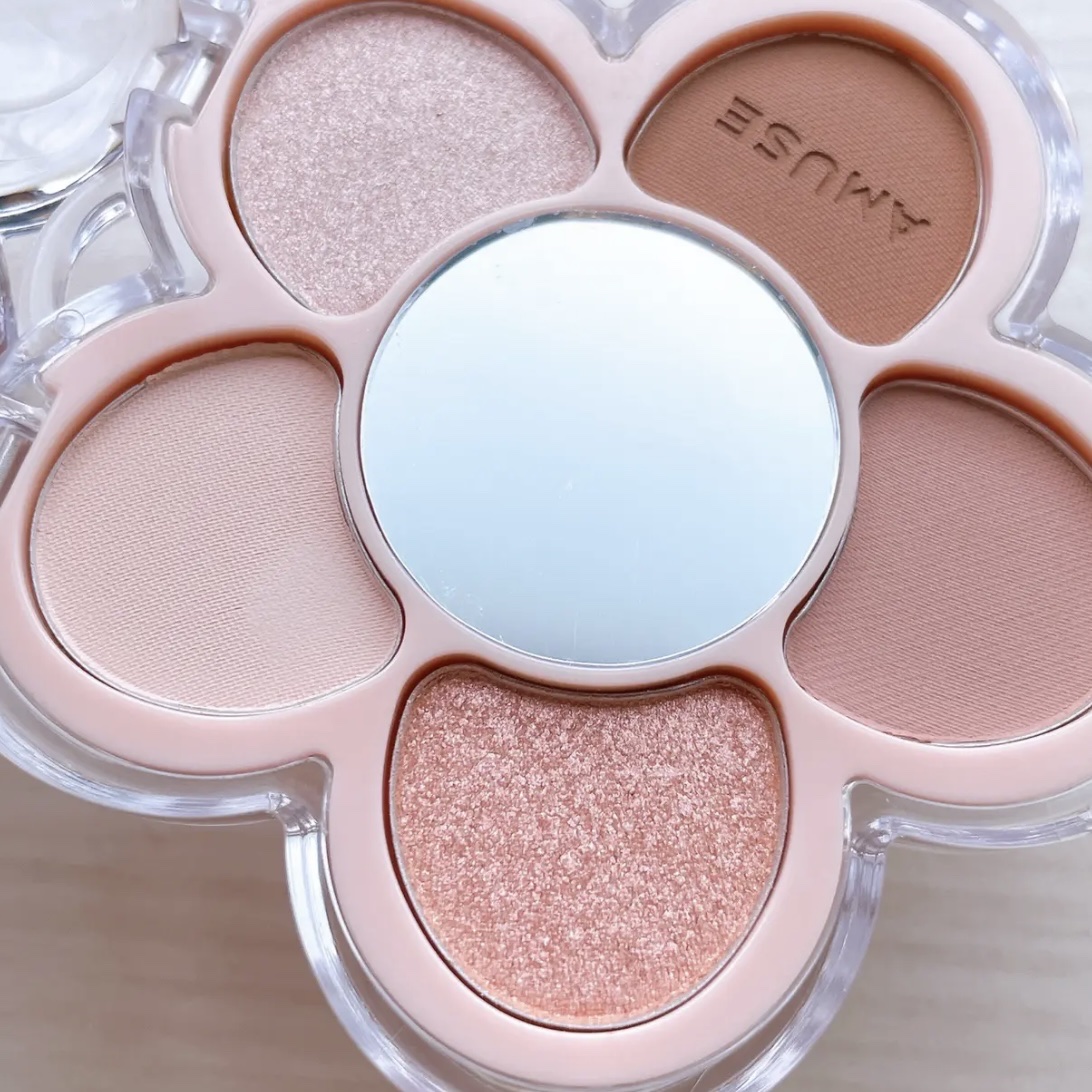 フローラアイパレット/AMUSE/アイシャドウを使ったクチコミ（2枚目）