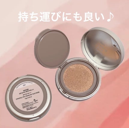 ドット オン ムード レイヤー クッション/Heart Percent/クッションファンデーションを使ったクチコミ(3枚目)