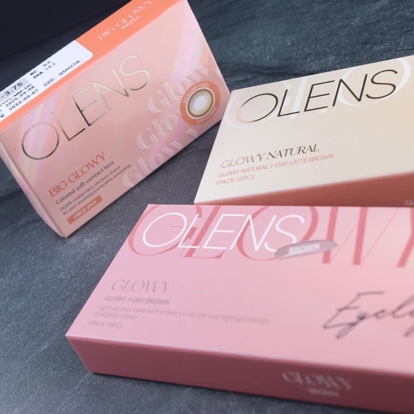 Glowy 1day/OLENS/ワンデー（１DAY）カラコンを使ったクチコミ（2枚目）